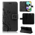 Handy Tasche für Samsung Galaxy J6 2018 Flip Cover Wallet Case Etui Schwarz