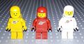 LEGO® Classic Space Figur sp005 sp006 sp007 komplett 3 Stück