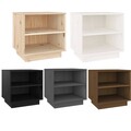 1/2er Set Nachttische Massivholz Kiefer Beistelltisch Nachtschrank Nachtkommode