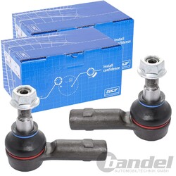 2x SKF SPURSTANGENKÖPFE passend für MERCEDES-BENZ SPRINTER VW CRAFTER