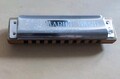Vintage Marine Band M.Hohner 1896 20 Key C Harmonica Hand Made In Germany A 440