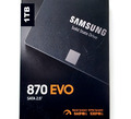 Samsung 870 EVO 1TB SSD Festplatte 1000 GB - SATA 3 - 2,5 Zoll PC Computer iMac