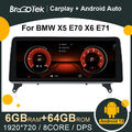12.3" 8-Kern 128GB Android 13 Autoradio Für BMW X5 E70 X6 E71 CCC CarPlay 4G LTE