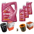 MAHLE Inspektionspaket 8L MANNOL 5W-40 Extreme passend für Fiat Ducato