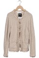 Peter Hahn Strickjacke Damen Cardigan Jacke Gr. EU 42 Baumwolle Beige #n6u076x