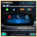 XTRONS Android 14 Autoradio 8Core 128GB GPS Navi 4G für MERCEDES-BENZ C117 NTG