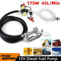 Dieselpumpe Heizölpumpe Elektrisch Selbstansaugend Ölpumpe 12V 10GPM/45LPM DHL