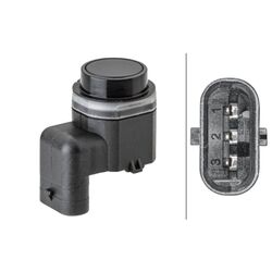 HELLA Parksensor Sensor Einparkhilfe PDC Außen Hinten Innen Links Rechts Vorne