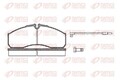REMSA 0651.12 Bremsbeläge Satz Bremsklötze Hinten für RENAULT MASTER II Bus (JD)