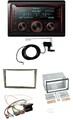Pioneer 2DIN MP3 DAB USB CD Bluetooth Autoradio für Opel Corsa D Astra H Zafira