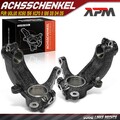 2x Achsschenkel Radlagergehäuse Vorne für Volvo XC60 156 XC70 II 136 D3 D4 D5