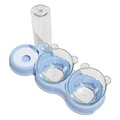 Wasser- und Futternapf-Set, Futterspender für Welpen, kleine oder