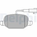 DELPHI Bremsbelagsatz, Scheibenbremse Hinterachse u.a. für ALFA ROMEO, FIAT