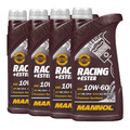 4 (4x1) Liter MANNOL Racing+Ester 10W-60 API SN/SM/CF