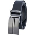 LINDENMANN Ledergürtel Herren / Gürtel Herren Automatik, schwarz