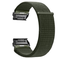 Quick Fit Nylon Armband für Garmin Fenix 8 7 7X Pro 6 6X 5 5x Plus 3HR Epix Gen2
