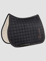 Equiline - OCTAGON Schabracke mit passender Ohrenhaube in schwarz (UVP: 165€)