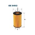 1x Ölfilter FILTRON OE 649/2 passend für BMW ROVER