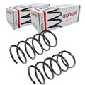 2X LESJÖFORS FAHRWERKSFEDERN VORNE PASSEND FÜR PEUGEOT 607 LINKS+RECHTS