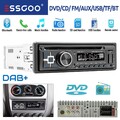 Autoradio mit DAB+ CD DVD Player MP3 USB Bluetooth Freisprech 1 DIN SD Aux-In FM