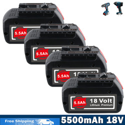 18V 7.0Ah/5.5Ah Akku für Bosch Professional GBA GSR GSB BAT618 BAT609 BAT620 DHL