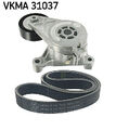 SKF VKMA 31037 V-Ribbed Belt Set for AUDI,SEAT,SKODA,VW