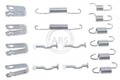 A.B.S. Zubehörsatz Bremsbacken 0876Q Hinten für HONDA Accord VII Tourer (CM, CN)