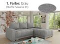 Couchgarnitur PAVO mit Schlaffunktion Ecksofa L-form Eckcouch Bettfunktion Sofa