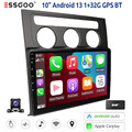 DAB+ Autoradio Android13 32G 10" Carplay Für VW Touran 1T1 1T2 1T3 GPS Navi Kam+