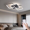 LED Design Deckenleuchte Dimmbar Deckenlampe mit Fernbedienung Wohnzimmerlampe