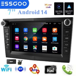 6+128G Autoradio Carplay DAB+ Android 14 Für Opel Zafira Corsa Astra H Vivaro BT