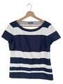 HUGO BOSS Ringelshirt Damen Gr. DE 38 blau-weiß Casual-Look