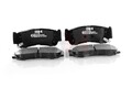 Bremsbeläge Bremsbelagsatz Hinten passend für Hyundai Santa FE 2 2.2 H-1 2.5 GLS