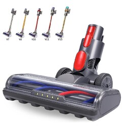 Haardüse Mini Elektrobürste Für Dyson V7 V8 V10 V11 V15 Ersatz Teile Bürstenkopf
