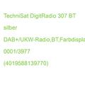 TechniSat DigitRadio 307 BT silber DAB+/UKW-Radio,BT,Farbdisplay,BestTune 0001/3