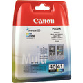 2 Canon Tinten 0615B036  PG-40 + CL-41  4-farbig