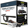 Anhängerkupplung starr für VW Caddy IV +E-Satz Kit NEU AHK