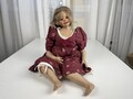 Künstlerpuppe Inge Enderle Porzellan Puppe 53 cm. Top Zustand   