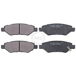 1x Bremsbelagsatz, Scheibenbremse A.B.S. 38428 passend für SAAB CHEVROLET
