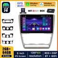 10" DAB+ 64G Android 14 Autoradio Carplay GPS Kam Für Skoda Octavia 2 2004-2013