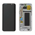 Original Samsung Galaxy S8 G950F LCD AMOLED Display Touchscreen Artic Silber