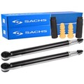 2x SACHS Stoßdämpfer + Service-Kit Hinten für B-MAX JK FIESTA 6 MAZDA 2 DE FORD