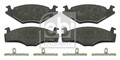 FEBI BILSTEIN Bremsbelagsatz mit Befestigungsmaterial für VW-Audi 16005