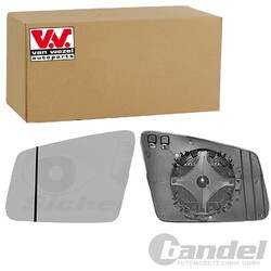 VAN WEZEL SPIEGELGLAS ASPHÄRISCH BEHEIZBAR LINKS für MERCEDES-BENZ B-KLASSE