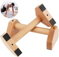 2x Liegestützgriffe Holz Push up Stand Bar Krafttraining Gym Sportgriffe Fitness