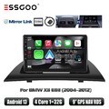 Android 13 Auto Carplay Autoradio 32G GPS NAV FM RDS BT Für BMW X3 E83 2006-2010