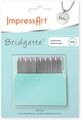 Impressart Bridgette 3mm Kleinbuchstaben Metall Stempel 27pc Set Kunst &