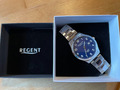 Neue Regent Herren-Armbanduhr mit Datum
