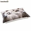 Beeztees Loungekissen Schafe - 95 x 65 cm - Hundekissen Schlafplatz Hundebett