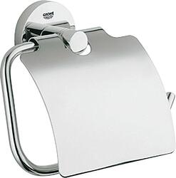 Grohe WC-Papierhalter 'Essentials' mit Deckel chrom